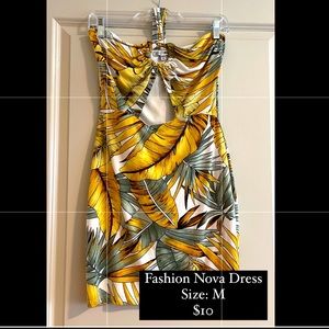 Fashion Nova Keyhole Dress